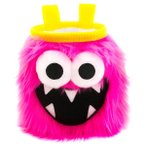 Crafty Climbing - Five Toothed Monster Chalk Bag - Chalkbag rosa