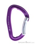 Petzl Djinn Bent Gate Schnappkarabiner-Lila-One Size