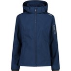 CMP Softshell   Damen  Softshelljacke blau Größe XS Trekking  Elastisch Wasser