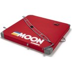 Moon Climbing Pluto Crash Pad, retro stripe true red