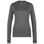 Heber Peak - Women's Merino190 RootHe. L/S - Merinounterwäsche Gr XS grau