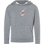 Super.Natural Ski Bunny  Kinder  Hoodies grau Größe 128 Trekking  Hautfreundli