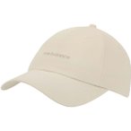 New Balance Womens 6 Panel Linear Logo Damen Cap ( Beige one size Größe,)