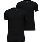 Odlo Active Everyday Eco 2er Pack s Herren  Kurzarm Unterhemden schwarz Größe 