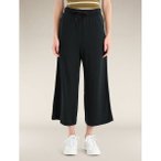 ICEBREAKER Damen Hosen lang Da W Granary Culottes, Größe S in Schwarz