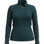 Smartwool Women's Classic Thermal Merino Base Layer 1/4 Zip Boxed twilight blue 