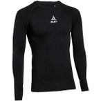 SELECT Herren Unterhemd Funktionsshirt lang, Größe L in Schwarz