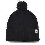 Black Diamond Cable Cuff Pom Beanie, black