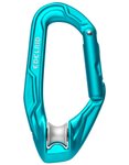 Edelrid - Karabiner mit integrierter Seilrolle -Axiom - Axiom Icemint  - Blau