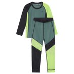 Color Kids - Kid's Ski Underwear Colorblock - Kunstfaserunterwäsche Gr 176 bunt