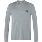 Super.Natural Toni Bio J  Herren  Longsleeves grau Größe S Trekking  Hautfreun