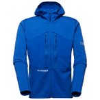 Mammut - Eiger Nordwand Advanced Midlayer Hooded Jacket - Fleecejacke Gr S blau