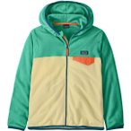 Patagonia Kinder Micro D Snap-T Jacke (Größe 169, gruen)