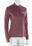 adidas Terrex Multi HZ LS Damen Shirt-Dunkel-Rot-XS