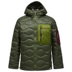 Peak Performance - Helium Utility Down Hood - Daunenjacke Gr S oliv