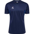 HUMMEL Herren Shirt hmlAUTHENTIC PL JERSEY S/S, Größe M in Blau