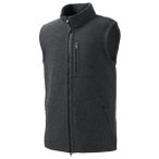 Mufflon - Ivo - Merinoweste Gr 3XL schwarz/grau