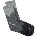Buff LW Merino Wool Crew   Wandersocken grau Größe 42  Trekking  Widerstandsf�