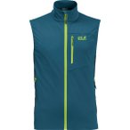 JACK WOLFSKIN Herren Weste HIGHEST PEAK VEST M, Größe M in Blau
