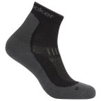 Icebreaker - Merino Hike+ Light Mini - Wandersocken 39-41,5 grau/schwarz