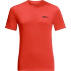 JACK WOLFSKIN Herren Shirt HIKING S/S T M, Größe M in Rot