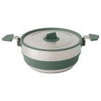Sea to Summit - Detour Stainless Steel Collapsible Pot - Topf Gr 3 l grau