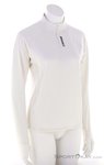 Brooks Momentum Thermal 1/4 Zip Damen Sweater-Weiss-XS