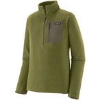 Patagonia R1 Air Zip Neck  Herren  Pullover oliv Größe XS Trekking  Atmungsakt