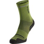 Odlo Ceramicool Reflective   Fahrradsocken oliv Größe 36  Rennrad | Gravel  K�