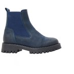 Ten Points - Women's Penny Chelsea Suede Boots - Freizeitstiefel 37 blau
