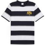 PUMA Herren Shirt CLASS Stripe AOP Tee, Größe M in Pink
