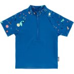 STERNTALER Badeshirt kurzarm Weltraum, Größe 68 in Blau