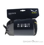 Salewa Cotton Liner with Zip Hüttenschlafsack/Inlett links-Weiss-One Size