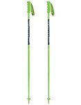Komperdell - Skistöcke Rennen - Nationalteam Alu 18 Mm  - Größe 130 cm - Grü