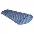 Cocoon - MummyLiner Silk - Reiseschlafsack Gr 241 x 90/56 cm  Blau/Grau