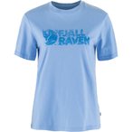 Fjällräven Lush Logo  Damen  T-Shirts blau Größe XS Trekking  Atmungsaktiv