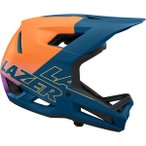 LAZER Full Face Helm Cage KinetiCore, blau-orange, Größe 54-56 cm in Blau
