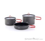 Robens Basecamp Pro Ceramic Cook XL Kochtopfset-Schwarz-One Size