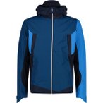 CMP Herren Funktionsjacke MAN JACKET HYBRID FIX HOOD, Größe 54 in Blau