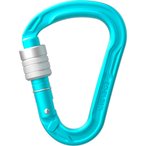 Edelrid HMS Strike Screw Karabiner  Karabiner tuerkis Größe One Size Alpinklet