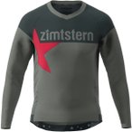 Zimtstern Kinder Bulletz LS Trikot (Größe XL, gun metal-pirate black)