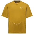 Salewa - Pedroc Dry Hyb T-Shirt - Funktionsshirt Gr 48 gelb