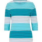 JOY Damen Shirt LUANA 3/4 Arm Shirt, Größe 36 in Blau