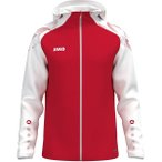 JAKO Unisex Kapuzenjacke Sonic, Größe 4XL in Rot