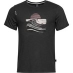 Chillaz Innsbruck Wave  Herren  T-Shirts schwarz Größe L Bouldern | Lifestyle 