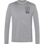 Super.Natural Lil Anchor Bio J  Herren  Longsleeves grau Größe M Lifestyle  Ha