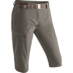 Maier Sports Inara Slim Capri Hose Damen  Kurze Hosen beige Größe M Camping  W