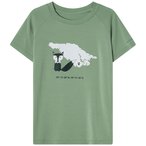 Isbjörn of Sweden Buddy  Kinder  T-Shirts gruen Größe 104  Trekking  Hautfreu