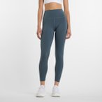 New Balance Sleek Pocket High Rise Damen Lauftights ( Anthrazit S Größe,)