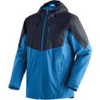 Maier Sports Schlufterkopf  Herren  Regenjacke blau Größe L Camping  Wasserdic